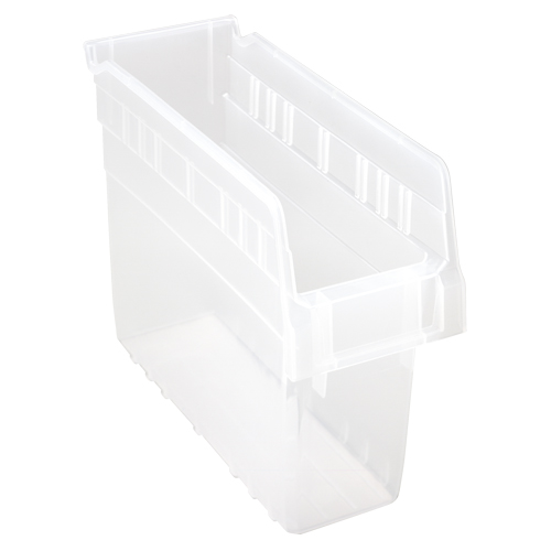 Bacs pour &eacute;tag&egrave;re Store-Max, 4-3/8" la x 8" H x 11-5/8" p, Transparent, Capacit&eacute; 44 lb Par Equipment