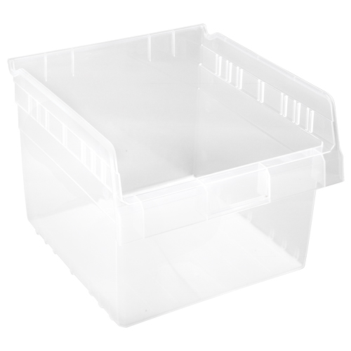 Bacs pour &eacute;tag&egrave;re Store-Max, 11-1/8" la x 8" H x 11-5/8" p, Transparent, Capacit&eacute; 44 lb Par Equipment