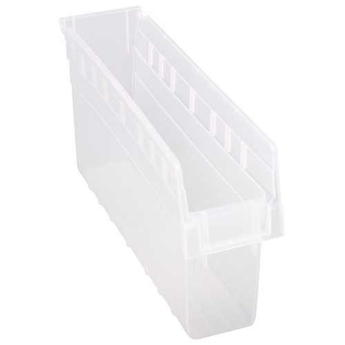 Bacs pour &eacute;tag&egrave;re Store-Max, 4-3/8" la x 8" H x 17-7/8" p, Transparent, Capacit&eacute; 56 lb Par Equipment