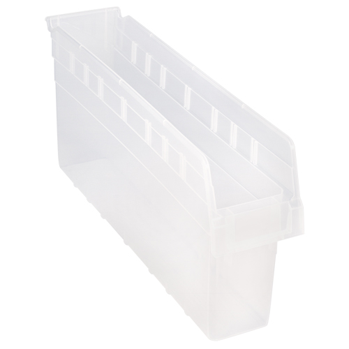 Bacs pour &eacute;tag&egrave;re Store-Max, 4-3/8" la x 8" H x 23-5/8" p, Transparent, Capacit&eacute; 68 lb Par Equipment
