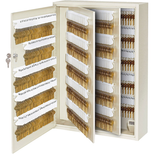 Heavy-Duty Key Cabinet, 730 Keys, Beige Par Equipment