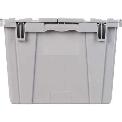 FP243C FliPak Nestable Tote, 26.9" x 16.9" x 12.1", Grey Par Equipment