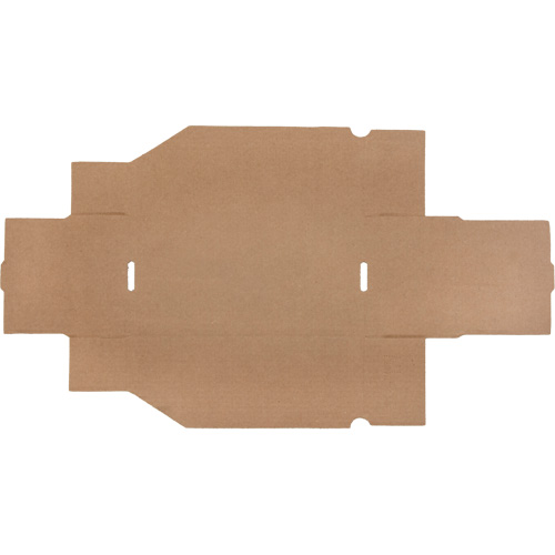Deep Corrugated Parts Bins, 5-3/4" W x 11-1/4" D x 4-1/2" H, Beige Par Equipment