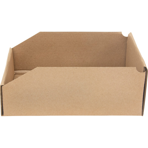 Deep Corrugated Parts Bins, 8-3/4" W x 11-1/4" D x 4-1/2" H, Beige Par Equipment