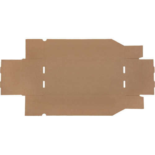 Deep Corrugated Parts Bins, 7-3/4" W x 17-1/4" D x 4-1/2" H, Beige Par Equipment