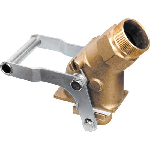 Self-Closing Gate Valve, Brass, 2" NPT Par Equipment