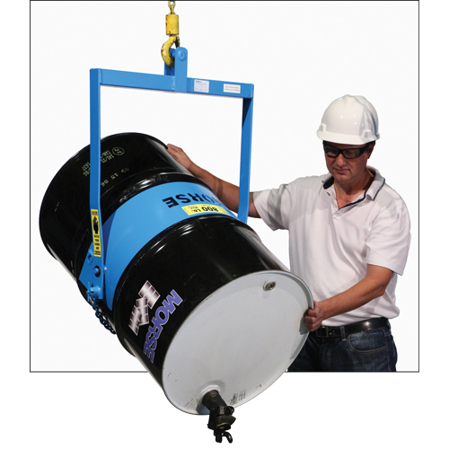 Drum Lifters - Manual Tilt, 55 US gal. (45 Imperial Gal.) Drum Size, 800 lbs./363 kg. Cap. Par Equipment