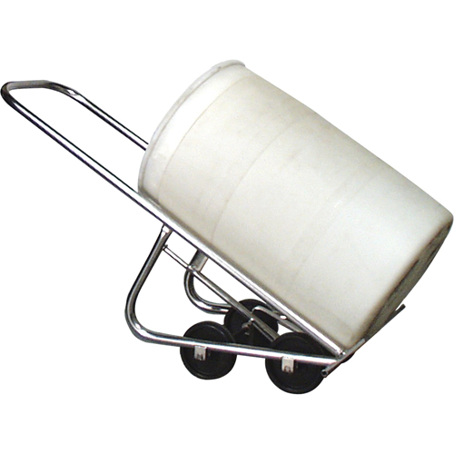Diables pour baril &agrave; usage multiple, Fabriqu&eacute; en Acier inoxydable, 25 - 55 gal. US (20 - 45 gal. imp.) Par Equipment