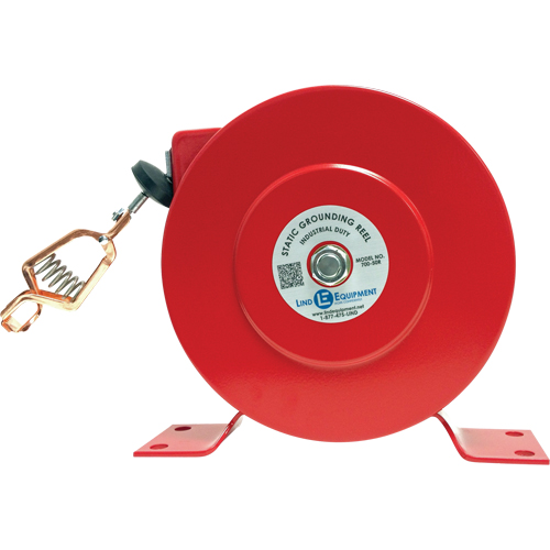 Retractable Grounding Wires, 50' Length, Light-Duty Par Equipment