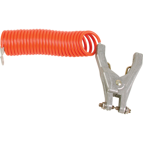 Coiled Grounding Clamps, 120" Long Par Equipment