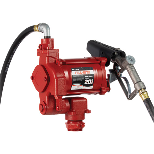 AC Utility Rotary Vane Pumps with Nozzle, 115 V, 20 GPM Par Equipment