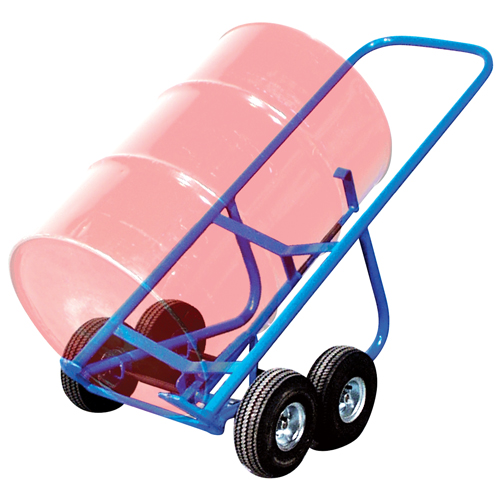 Rough Terrain Drum Truck, Steel Construction, 30 - 85 US Gal. (25 - 70.8 Imperial Gal.) Par Equipment