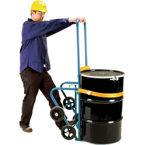 Diables &agrave; barils tout-en-un, Fabriqu&eacute; en Acier, 25 - 55 gal. US (20 - 45 gal. imp.) Par Equipment