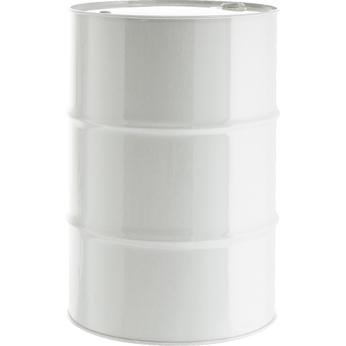 Steel Drums, 55 US gal (45.8 imp. Gal.), Lined, White, Closed Top, 1A1/Y1.8/300, 18 - 20 Gauge Par Equipment