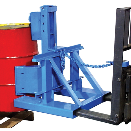 MORSPEED 1500 Forklift Drum Handler, For 55 US gal. (45 Imperial Gal.) Par Equipment