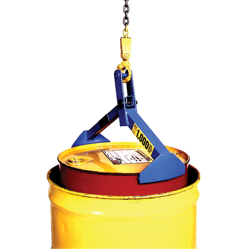 Drum & Overpack Lifter, 55 -85 US gal. (45 -70 Imperial Gal.), 1000 lbs./454 kg Cap. Par Equipment