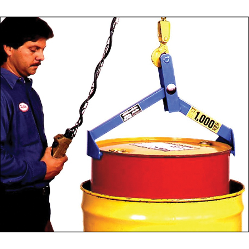 Drum & Overpack Lifter, 55 -85 US gal. (45 -70 Imperial Gal.), 1000 lbs./454 kg Cap. Par Equipment
