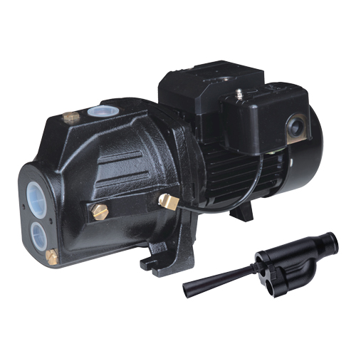 Dual Voltage Cast Iron Convertible Jet Pump, 230 V, 920 GPH, 1 HP Par Equipment