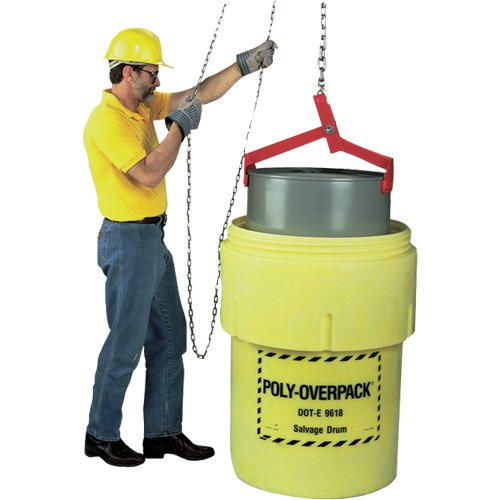 L&egrave;ve-baril, Baril de 85 gal. US (70 gal. imp.), Capacit&eacute; 1000 lb/454 kg Par Equipment