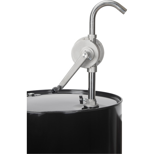 Rotary Type Drum Pump, Stainless Steel, Fits 55 Gal., 12 oz./Stroke Par Equipment