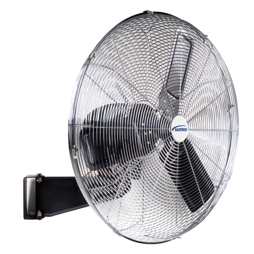 Non-Oscillating Wall Fan, Industrial, 2 Speed, 26" Diameter Par Equipment