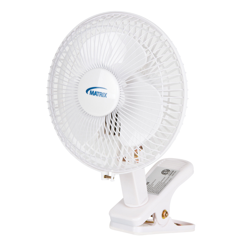 Clip-On & Desk Fan, 6" Diameter, 2 Speeds Par Equipment