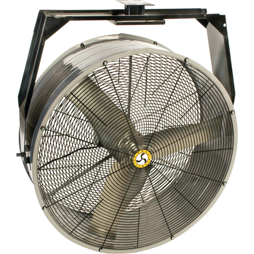 Ventilateurs tambours 4-in-1 &agrave; entraînement direct, Industriel, 3 vitesses, Diam&egrave;tre de 36" Par Equipment
