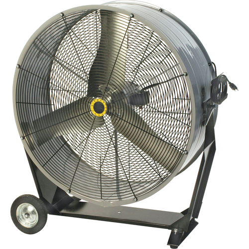 Ventilateurs tambours 4-in-1 &agrave; entraînement direct, Industriel, 3 vitesses, Diam&egrave;tre de 30" Par Equipment