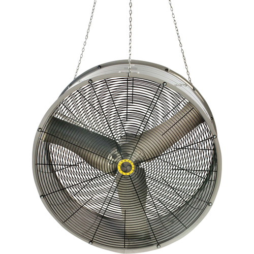 Ventilateurs tambours 4-in-1 &agrave; entraînement direct, Industriel, 3 vitesses, Diam&egrave;tre de 30" Par Equipment