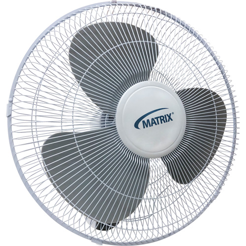 Ventilateur mural oscillant, Commercial, 3 vitesses, Diam&egrave;tre de 16" Par Equipment