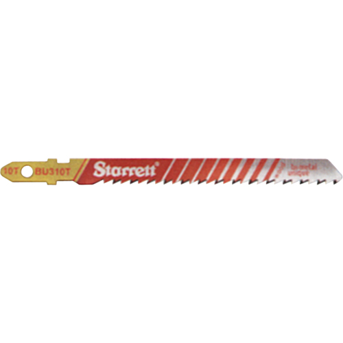 Unified Shank&reg; Jig Saw Blades, Bi-Metal, 3" L, 6 TPI Par Equipment