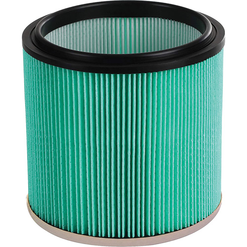 Filter for Wet & Dry Vacuums, Cartridge/Hepa, Fits 8 -10 US gal. Par Equipment