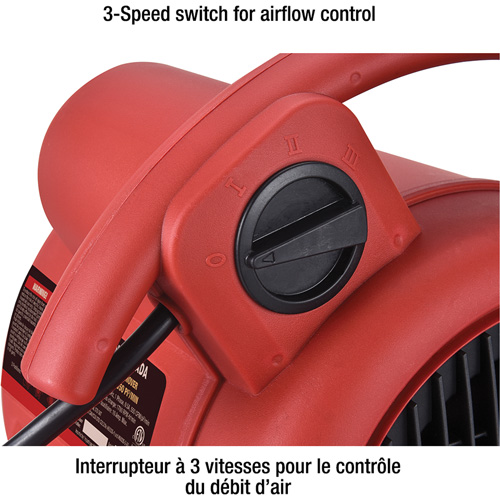 Air Mover, 550 CFM Par Equipment