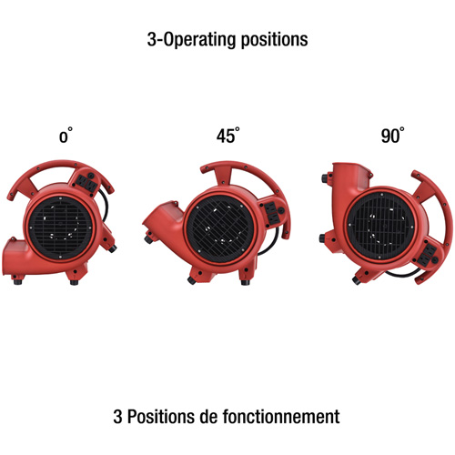 Air Mover, 550 CFM Par Equipment
