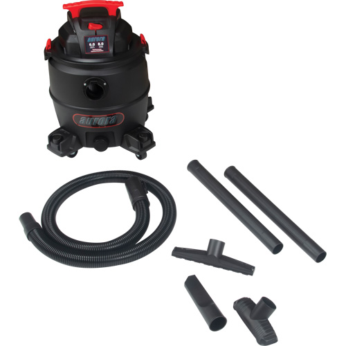 Aspirateur, Secs-humides, 6 CV, 8 gal. US (30,3 litres) Par Equipment