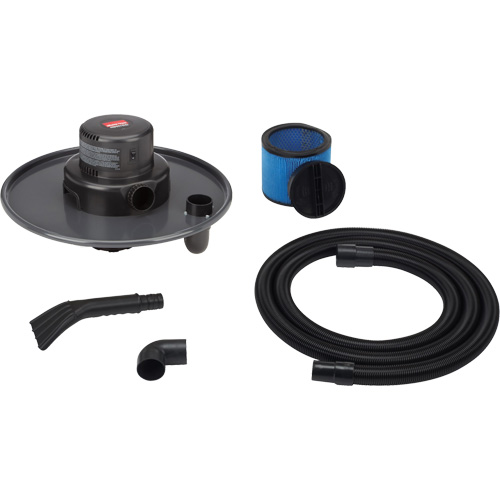 Drum-Top Vacuum Head, Wet-Dry, 3 HP, 55 US Gal. (208.2 Litres) Par Equipment