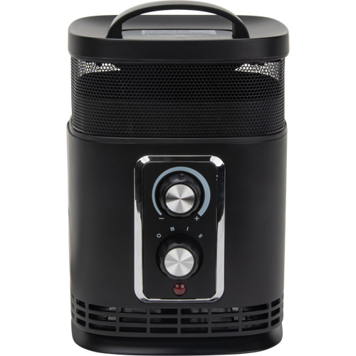 360 Degree Surround Portable Heater, Ceramic, Electric, 5200 BTU/H Par Equipment