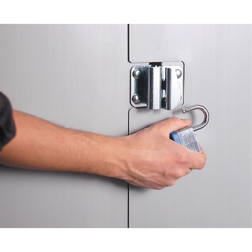 Armoires robustes &agrave; portes creuses, 38" la x 24" p x 72" h, 4 tablettes Par Equipment