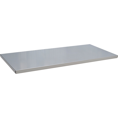 Armoires robustes &agrave; portes creuses - Tablette additionnelle, 38" x 17", Capacit&eacute; de 500 lb, Acier, Gris Par Equipment