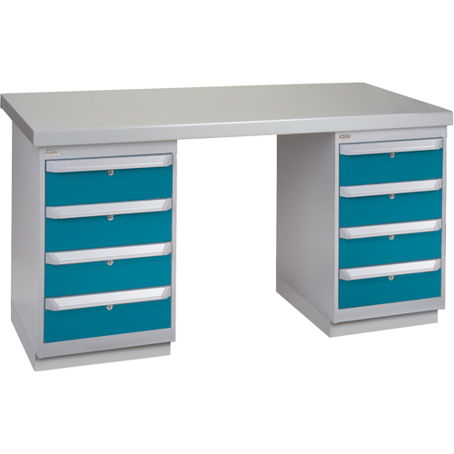 Pre-Designed Workbench, 60" W x 36" D x 34" H, 2500 lbs. Capacity Par Equipment