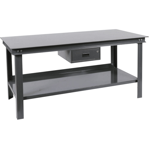 Heavy-Duty Workbench, 72" W x 36" D x 34" H, 14000 lbs. Capacity Par Equipment