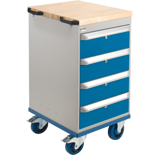 Mobile Cabinet Benches- Assembly Kits, Single Par Equipment