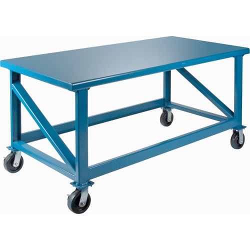 Extra Heavy-Duty Workbenches - All-Welded Benches, Steel Surface Par Equipment