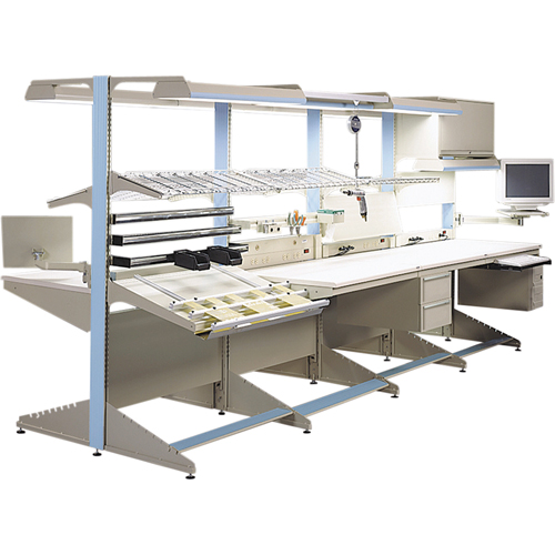 Modular Ergonomic Workstations - Tool Glide Track & Trolley Assemblies Par Equipment