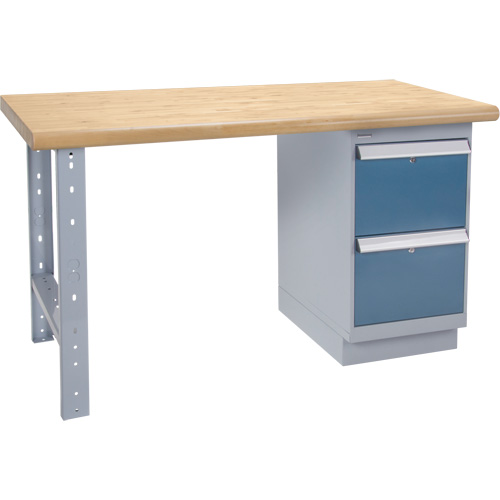 Workbench, 2500 lbs. Cap., 60" W x 36" D, 34" H Par Equipment