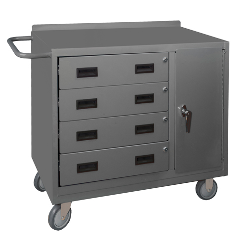 Armoire d'&eacute;tabli mobile, Acier Surface Par Equipment