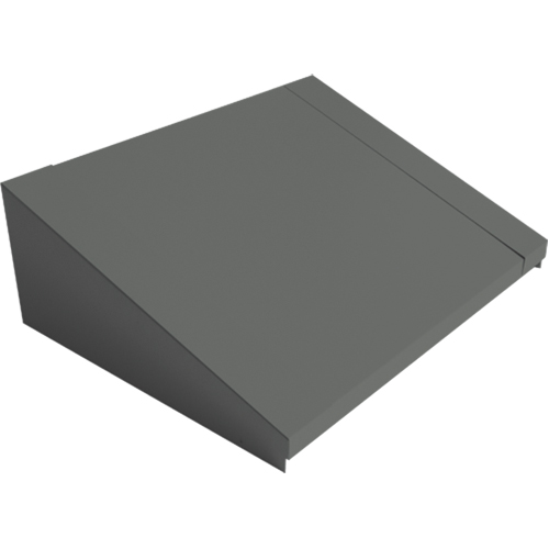 All-Welded Concorde - Heavy-Duty Lockers Sloping Top, 2 Bank, 18" D x 24" W x 6" H, Steel Par Equipment