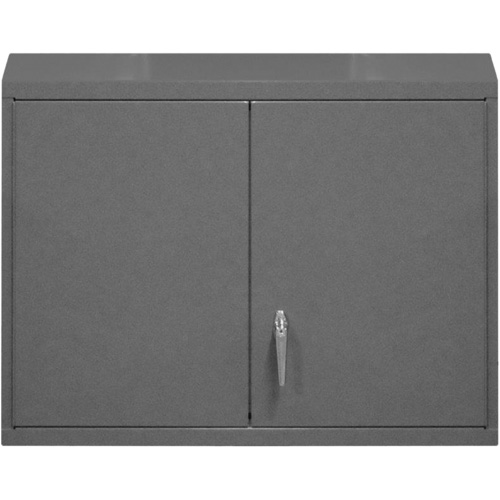 Wall-Mounted Cabinet, 27" H x 29-7/8" W x 13-11/16" D, 2 Shelves, Steel, Grey Par Equipment