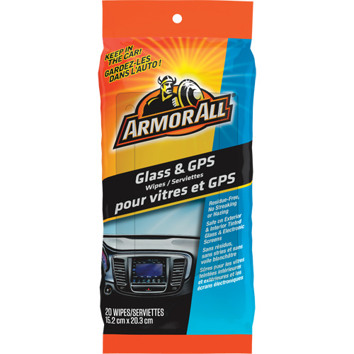 Glass & GPS Cleaning Wipes Par Equipment