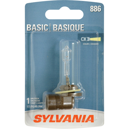 886 Phare antibrouillard de base, Halog&egrave;ne, 50 W, Blanc cass&eacute; Par Equipment